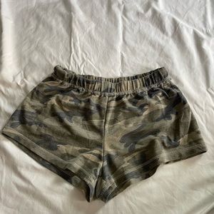 Altard State camo sweat shorts